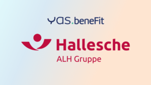 Logo Hallesche Logo YAS.benefit